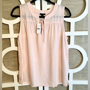 *NWT! ANN TAYLOR “Pretty In Pink” Sleeveless Blouse, SZ-S